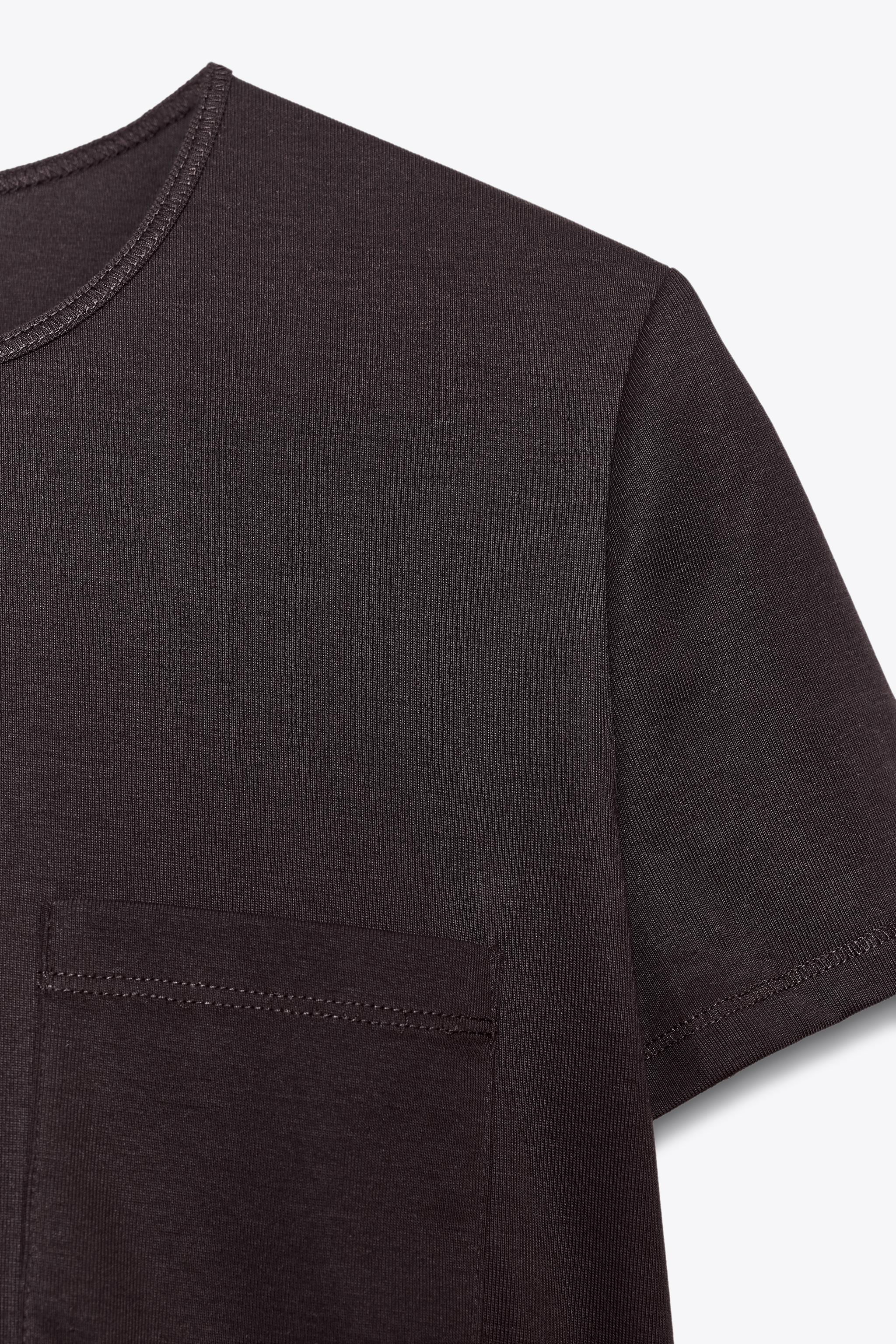 MERCERIZED COTTON T-SHIRT